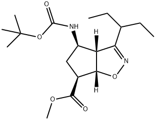 (1S-4R)-4-[[(1,1-ไดเมทิลเอทอกซี)คาร์บอนิล]aมิโน]- กรด 2-ไซโคลเพนทีน-1-คาร์บอกซิลิก เมทิลเอสเทอร์