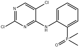 2,5-ไดคลอโร-N-(2-(ไดเมทิลฟอสโฟริล)ฟีนิล)ไพริมิดิน-4-เอมีน