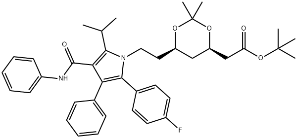 Atorvastatin Acetonide เติร์ต-บิวทิลเอสเตอร์