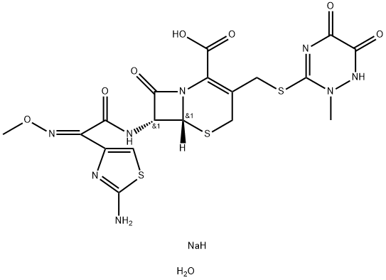 โซเดียม Ceftriaxone (ไม่ผ่านการฆ่าเชื้อ)