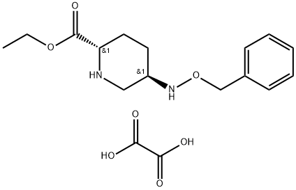 เอทิล(2วินาที,5r)-5-((เบนซิลออกซี)อะมิโน)พิเพอริดีน-2-คาร์บอกซีเลทออกซาเลต