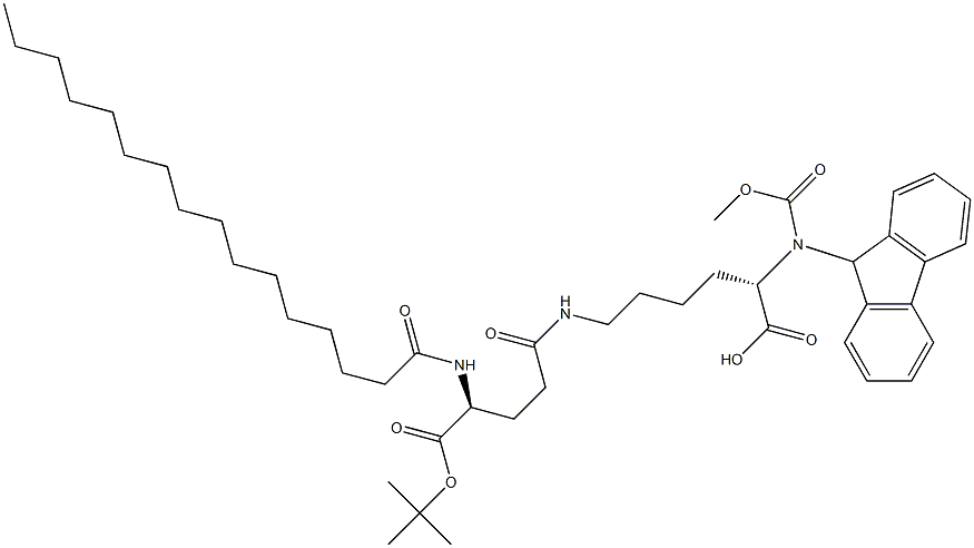 Fmoc-Lys (Pal-Glu-OtBu)-OH