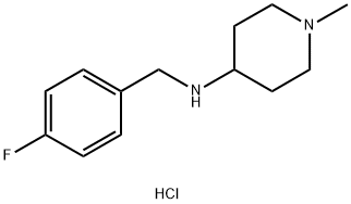 N-(4-ฟลูออโรเบนซิล)-1-เมทิลไพเพอริดิน-4-เอมีน.HCl
