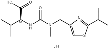 N- [N-methyl-N- ((2-isopropyl-4-thiazolyl) methyl) amino) carbonyl] -L-valine， เกลือลิเธียม